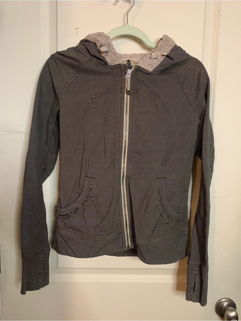 Lululemon Movement Telemark Zip-Up Hooded Jacket Sz 6